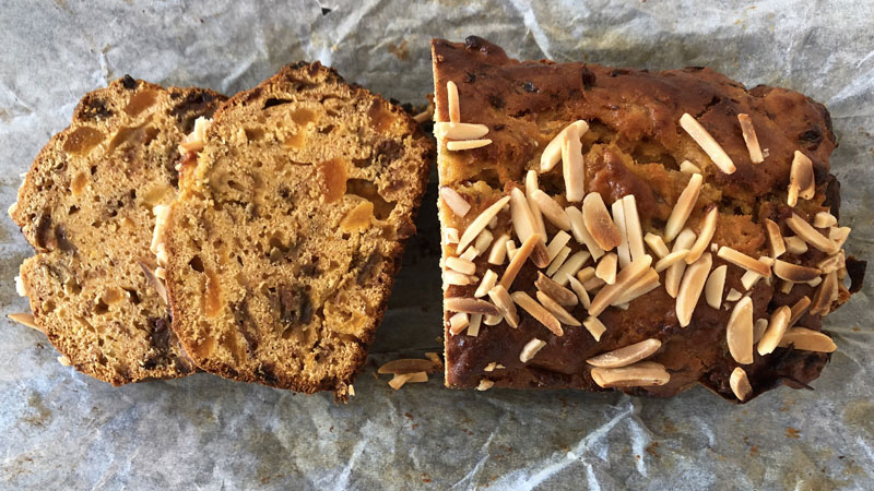 Boy Bakes Treats - Apricot Loaf