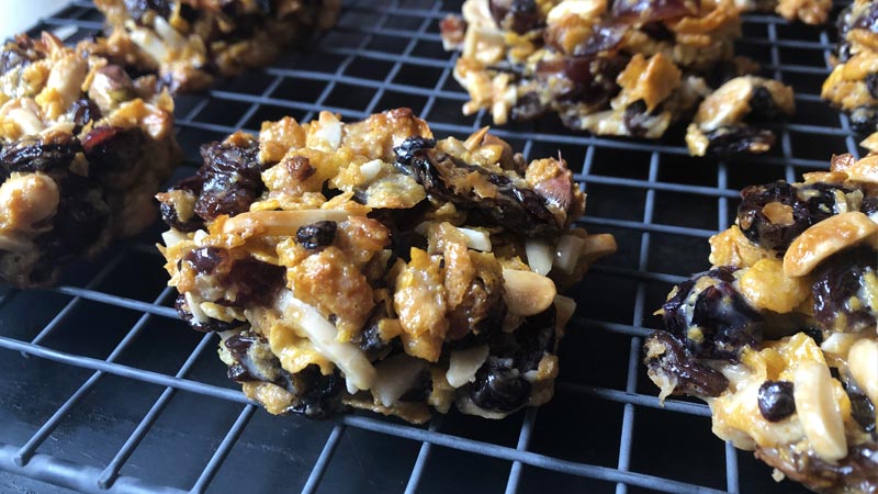 Boy Bakes Treats - Florentines