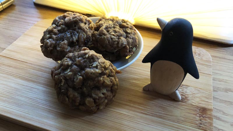 Boy Bakes Treats - Oatmeal Raisin Cookies