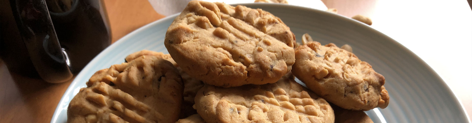 Boy Bakes Treats - Peanut Cookies