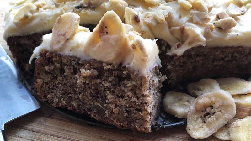 Boy Bakes Treats - Banana Cake