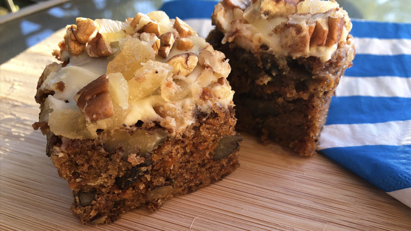 Boy Bakes Treats - Carrot Cake