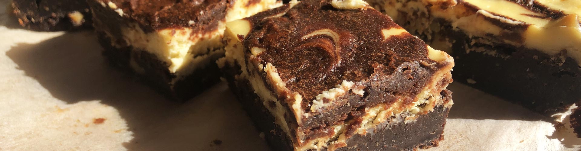 Boy Bakes Treats - Cheesecake Brownies