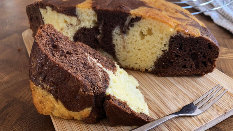 Boy Bakes Treats - Marble Cake