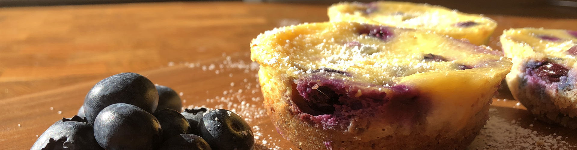 Boy Bakes Treats - Blueberry Cheesecake